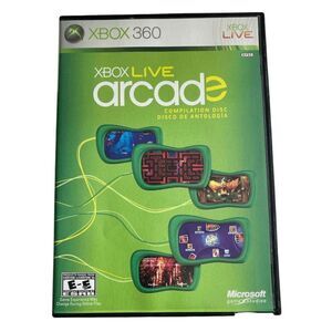 Xbox‎ Live Arcade Compilation Disc Microsoft Xbox 360 No Manual